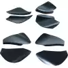 VSaero FRP TKYO v3 Wide Body Canards 8pc for Toyota 86 2017-2020 - Image 10