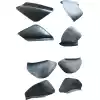 VSaero FRP TKYO v3 Wide Body Canards 8pc for Toyota 86 2017-2020 - Image 11