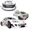 VSaero FRP TKYO v3 Wide Body Kit 17pc for Toyota 86 2017-2020 - Image 6