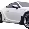 VSaero FRP VAR Side Skirts /w Spliiters 4pc for Subaru BRZ ZN6 2013-2020 - Image 30