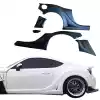 VSaero FRP VAR Wide Body Fenders (rear) 5pc 65mm for Subaru BRZ ZN6 2013-2020 - Image 38