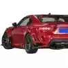 VSaero FRP VAR Wide Body Fenders (rear) 5pc 65mm for Subaru BRZ ZN6 2013-2020 - Image 3