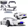 VSaero FRP VAR Wide Body Kit for Subaru BRZ ZN6 2013-2020 - Image 3