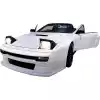 VSaero FRP TKYO Wide Body Smooth Front Bumper for Mazda RX-7 FC3S 1986-1992 - Image 12