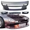 VSaero FRP TKYO Wide Body Smooth Front Bumper for Mazda RX-7 FC3S 1986-1992 - Image 1