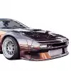 VSaero FRP TKYO Wide Body Smooth Front Bumper for Mazda RX-7 FC3S 1986-1992 - Image 2