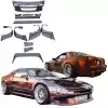 VSaero FRP TKYO Wide Body Smooth Kit for Mazda RX-7 FC3S 1986-1992 - Image 1