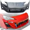 VSaero FRP VAR Wide Body Front Bumper for Toyota 86 2017-2020 - Image 1