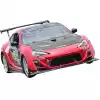 VSaero FRP VAR Wide Body Front Bumper for Toyota 86 2017-2020 - Image 2