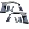 VSaero FRP VAR Wide Body Fenders (front) 8pc 50mm for Toyota 86 2017-2020 - Image 8