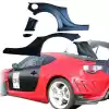 VSaero FRP VAR Wide Body Fenders (rear) 5pc 65mm for Toyota 86 2017-2020 - Image 1