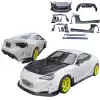 VSaero FRP VAR Wide Body Kit for Toyota 86 2017-2020 - Image 4