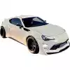 VSaero FRP AG T2 Wide Body Fenders (front) 4pc 50mm for Scion FR-S ZN6 2013-2016 - Image 19