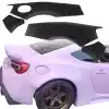 VSaero FRP AG T2 Wide Body Fenders (rear) 80mm for Scion FR-S ZN6 2013-2016 - Image 1