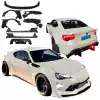 VSaero FRP AG T2 Wide Body Kit for Scion FR-S ZN6 2013-2016 - Image 3