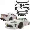 VSaero FRP AG T2 Wide Body Kit for Scion FR-S ZN6 2013-2016 - Image 4