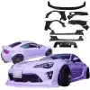 VSaero FRP AG T2 Wide Body Kit for Scion FR-S ZN6 2013-2016 - Image 1