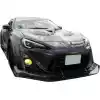 VSaero FRP VAR Wide Body Front Splitter for Scion FR-S ZN6 2013-2016 - Image 4