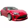 VSaero FRP AG T2 Wide Body Front Lip for Toyota 86 2017-2020 - Image 12