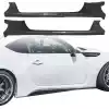 VSaero FRP AG T2 Wide Body Side Skirts for Toyota 86 2017-2020 - Image 12