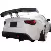 VSaero FRP AG T2 Diffuser for Toyota 86 2017-2020 - Image 16