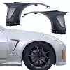 VSaero FRP S2 Fenders (front) for Nissan 350Z Z33 2003-2008 - Image 6