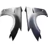 VSaero FRP S2 Fenders (front) for Nissan 350Z Z33 2003-2008 - Image 2