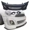 VSaero FRP LBPE Wide Body Front Bumper for Mini Cooper R56 R57 2007-2013 - Image 7