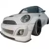 VSaero FRP LBPE Wide Body Front Bumper for Mini Cooper R56 R57 2007-2013 - Image 8