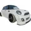 VSaero FRP LBPE Wide Body Front Bumper for Mini Cooper R56 R57 2007-2013 - Image 9