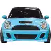 VSaero FRP LBPE Wide Body Front Bumper for Mini Cooper R56 R57 2007-2013 - Image 2