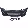 VSaero FRP LBPE Wide Body Front Bumper for Mini Cooper R56 R57 2007-2013 - Image 4