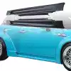 VSaero FRP LBPE Wide Body Side Skirts for Mini Cooper R56 R57 2007-2013 - Image 1