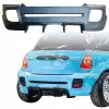 VSaero FRP LBPE Wide Body Rear Bumper 2pc for Mini Cooper R56 R57 2007-2013 - Image 1