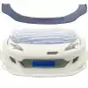 VSaero FRP VAR Wide Body Front Splitter for Toyota 86 2017-2020 - Image 1