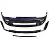 VSaero FRP TKYO v3 Wide Body Front Bumper 3pc for Nissan Silvia S13 1989-1994 > 2/3dr - Image 6