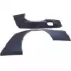 VSaero FRP TKYO v3 Wide Body Fenders (rear) 110mm for Nissan Silvia S13 1989-1994 > 2dr Coupe - Image 6