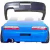 VSaero FRP TKYO v3 Wide Body Rear Bumper for Nissan Silvia S13 1989-1994 > 2dr Coupe - Image 6