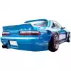 VSaero FRP TKYO v3 Wide Body Rear Bumper for Nissan Silvia S13 1989-1994 > 2dr Coupe - Image 9