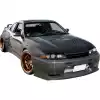 VSaero FRP TKYO Wide Body Front Bumper 2pc for Nissan Skyline R33 1995-1998 > 2dr Coupe - Image 7