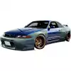 VSaero FRP TKYO Wide Body Fender Flares (front) 65mm for Nissan Skyline R33 1995-1998 > 2dr Coupe - Image 17