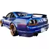 VSaero FRP TKYO Wide Body Fenders (rear) 90mm for Nissan Skyline R33 1995-1998 > 2dr Coupe - Image 39