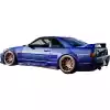 VSaero FRP TKYO Wide Body Fenders (rear) 90mm for Nissan Skyline R33 1995-1998 > 2dr Coupe - Image 41