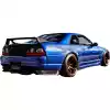 VSaero FRP TKYO Wide Body Fenders (rear) 90mm for Nissan Skyline R33 1995-1998 > 2dr Coupe - Image 42