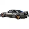 VSaero FRP TKYO Wide Body Fenders (rear) 90mm for Nissan Skyline R33 1995-1998 > 2dr Coupe - Image 23