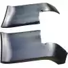 VSaero FRP TKYO Wide Body Rear Add-ons 2pc for Nissan Skyline R33 1995-1998 > 2dr Coupe - Image 5