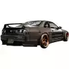 VSaero FRP TKYO Wide Body Rear Add-ons 2pc for Nissan Skyline R33 1995-1998 > 2dr Coupe - Image 6