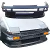 VSaero FRP TKYO Wide Body Front Bumper for Toyota Corolla AE86 Trueno 1984-1987 > 3dr Hatch - Image 1