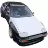 VSaero FRP TKYO Wide Body Fenders Flares (front) 40mm for Toyota Corolla AE86 Trueno 1984-1987 > 3dr Hatch - Image 9