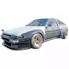 VSaero FRP TKYO Wide Body Fenders Flares (front) 40mm for Toyota Corolla AE86 Trueno 1984-1987 > 3dr Hatch - Image 11